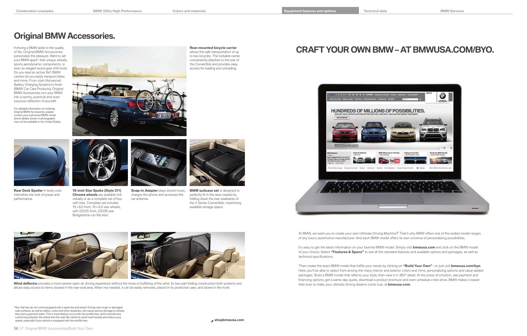 2011 BMW 3-Series Convertible Brochure Page 10